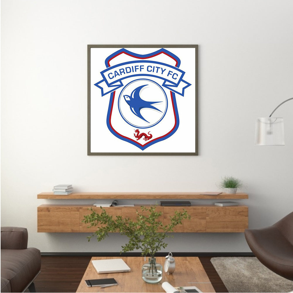 Cardiff City Football Club - Full Square Drill Diamond Painting 35*35CM