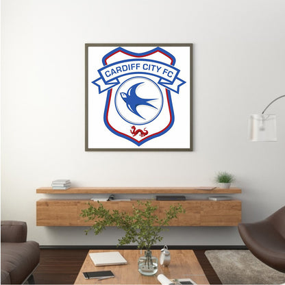 Cardiff City Football Club - Full Square Drill Diamond Painting 35*35CM