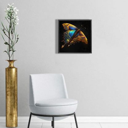 Glorious Butterfly - Full Round Drill Diamond Painting 30*30CM