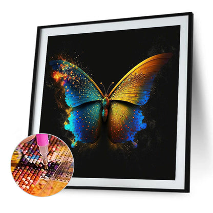 Glorious Butterfly - Full Round Drill Diamond Painting 30*30CM