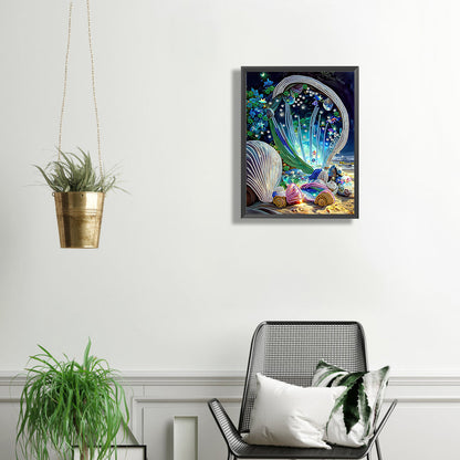 Dream Shell - Special Shaped Drill Diamond Painting 30*40CM