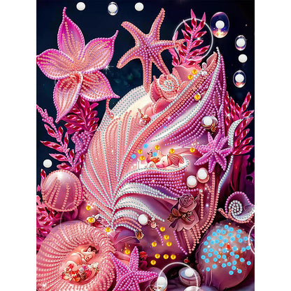 Dream Shell - Special Shaped Drill Diamond Painting 30*40CM