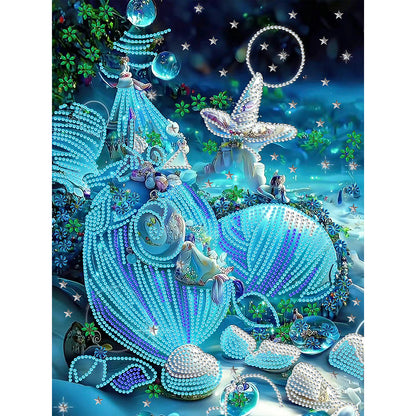 Dream Shell - Special Shaped Drill Diamond Painting 30*40CM