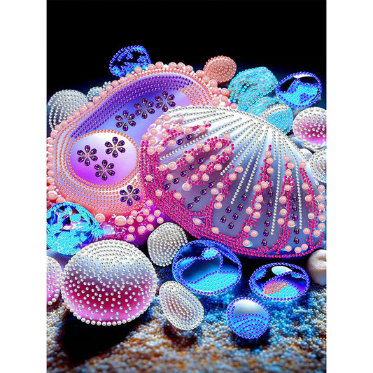 Dream Shell - Special Shaped Drill Diamond Painting 30*40CM