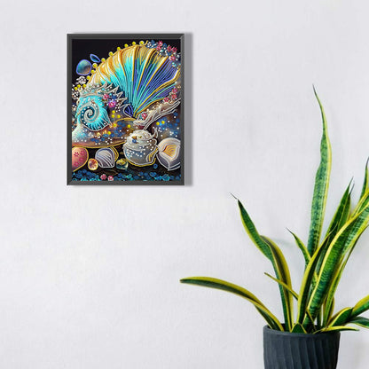 Dream Shell - Special Shaped Drill Diamond Painting 30*40CM