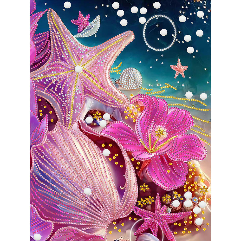 Dream Shell - Special Shaped Drill Diamond Painting 30*40CM