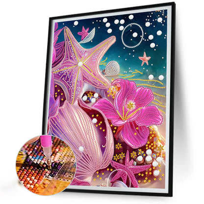 Dream Shell - Special Shaped Drill Diamond Painting 30*40CM