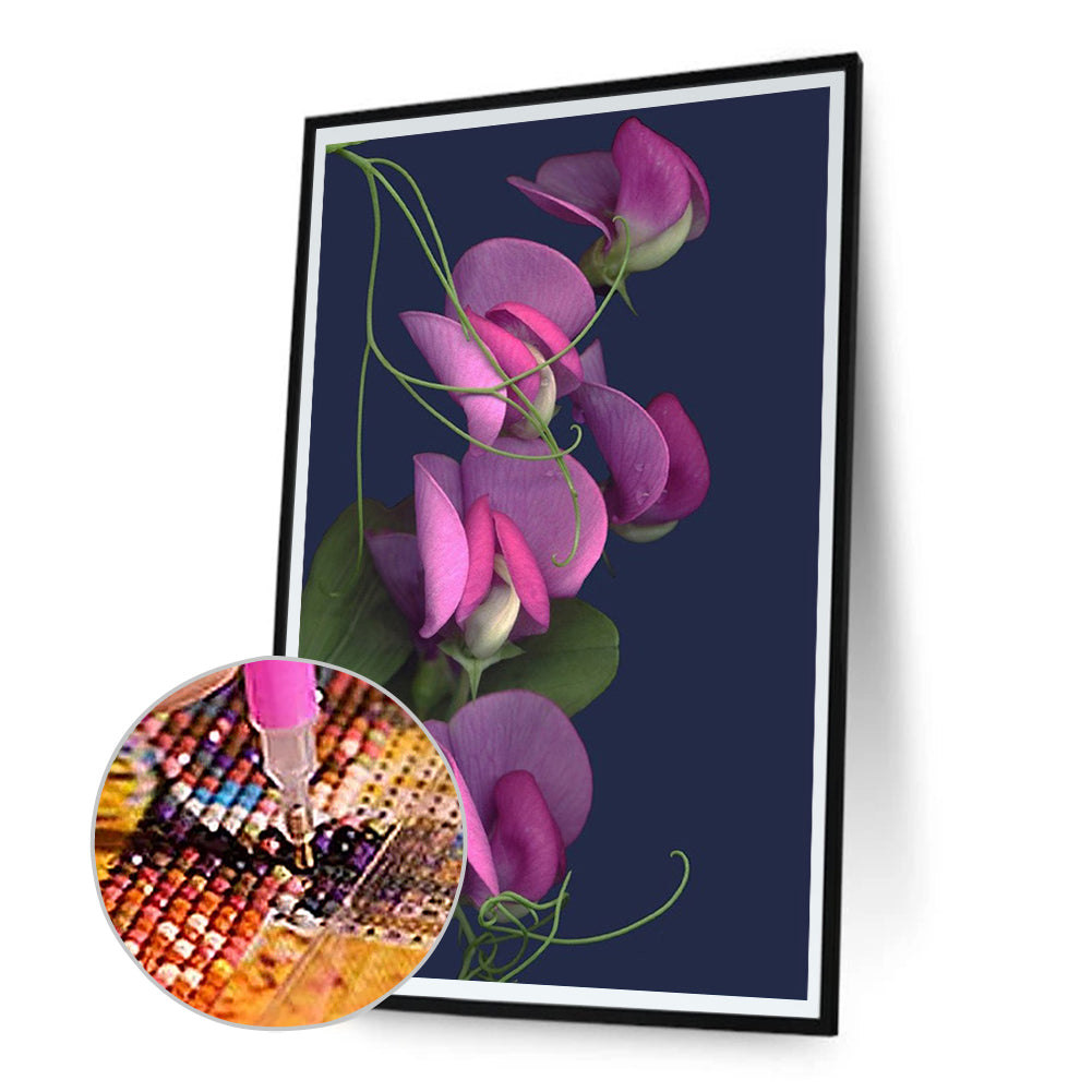 Phalaenopsis - Full Round Drill Diamond Painting 40*80CM