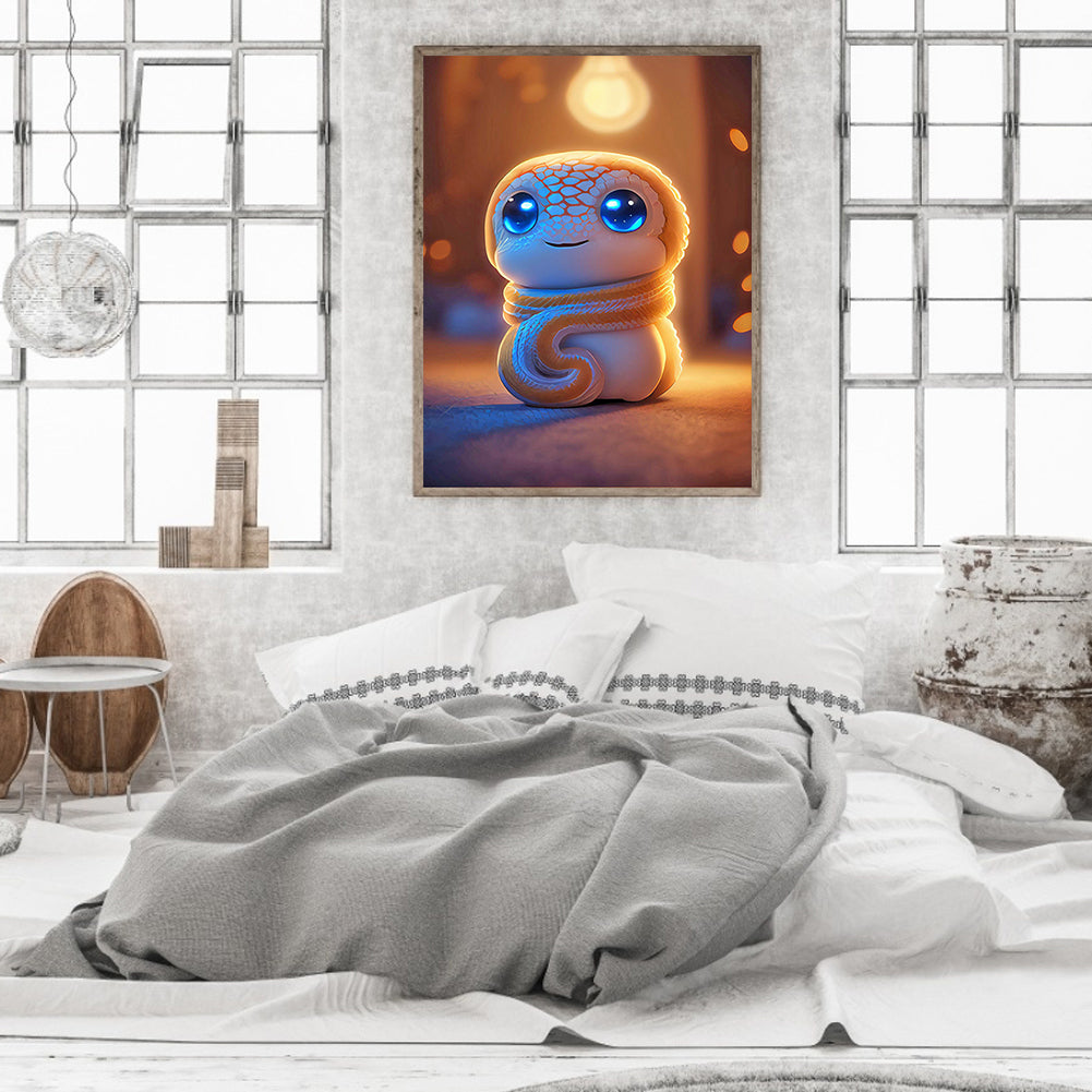 Baby Snake - Full Round Drill Diamond Painting 30*40CM