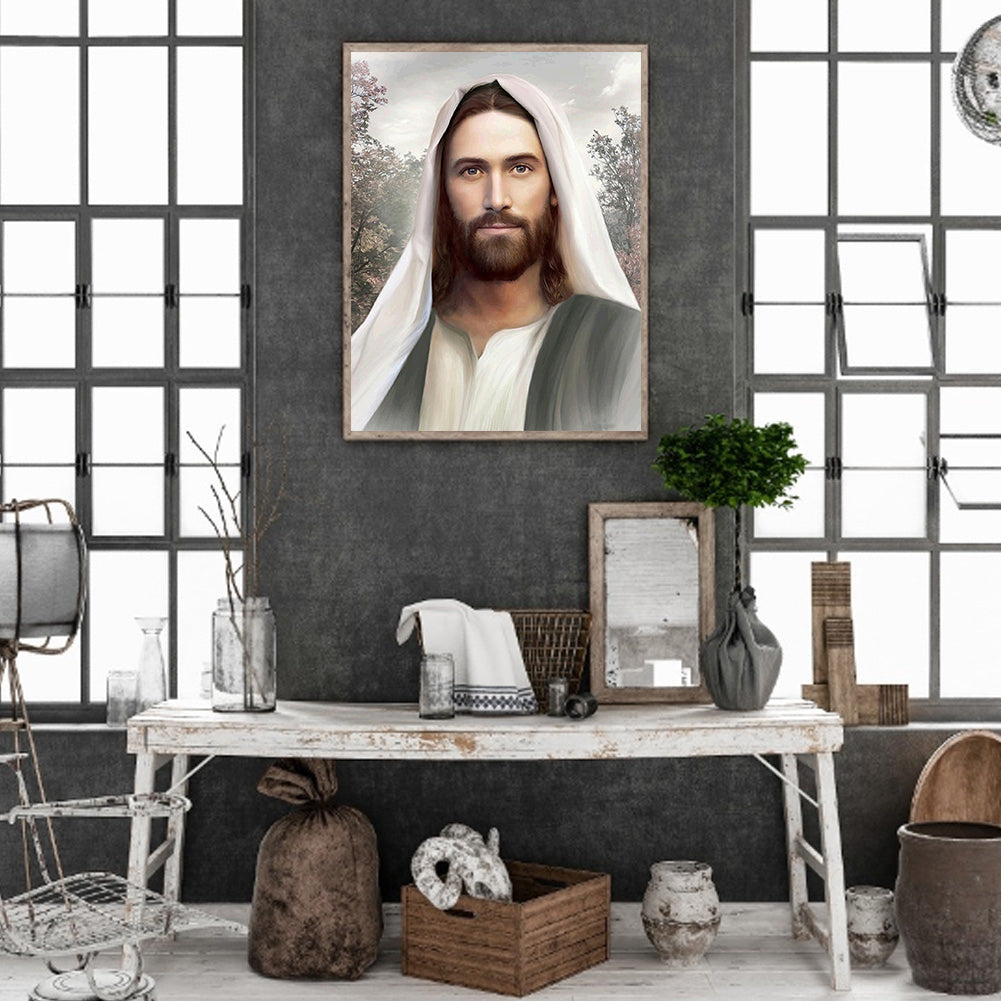 Jesus - Full Round Drill Diamond Painting 40*50CM