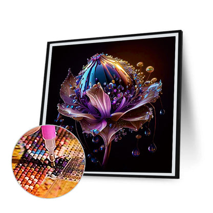Crystal Flower - Full Round Drill Diamond Painting 30*30CM