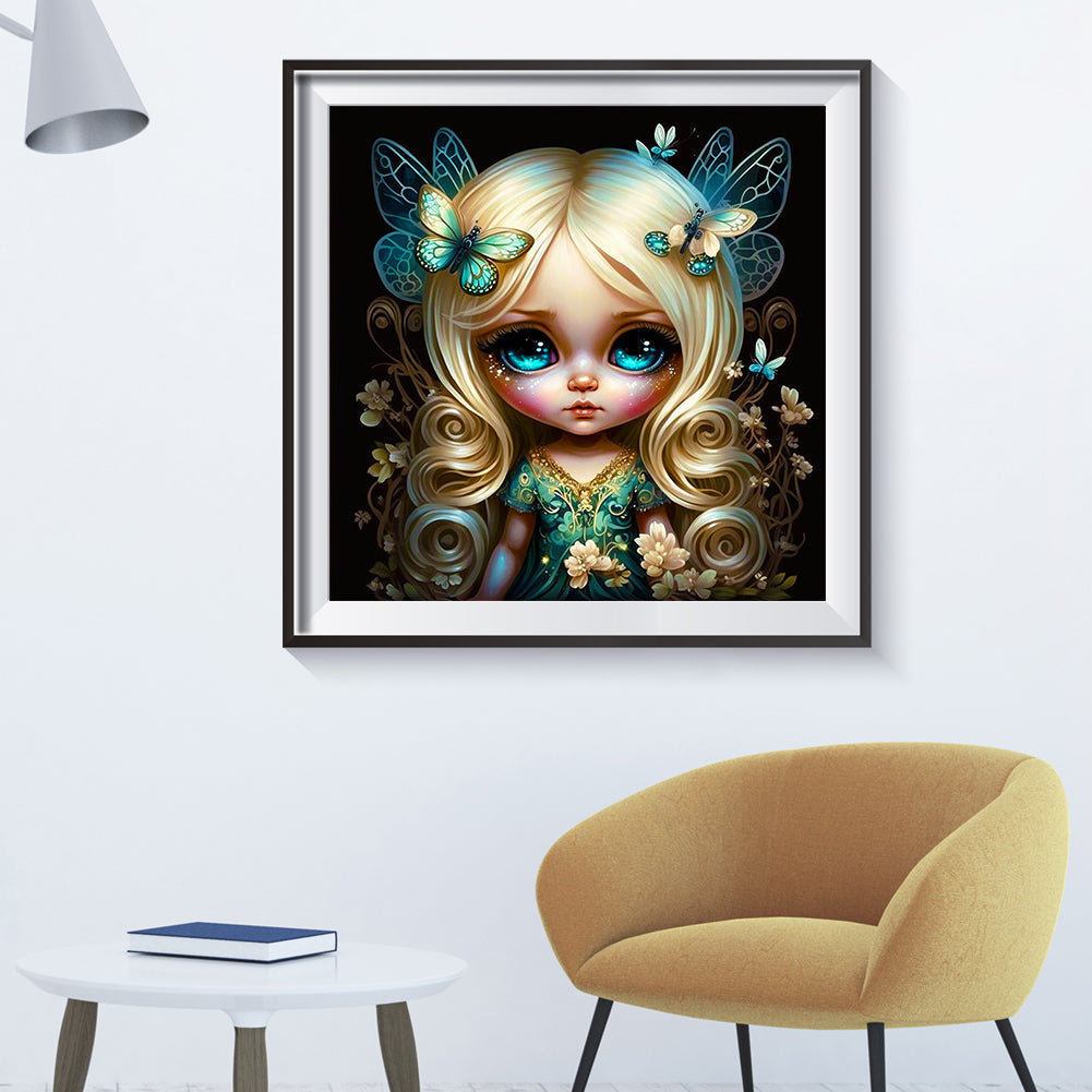 Elf Girl - Full Round Drill Diamond Painting 30*30CM