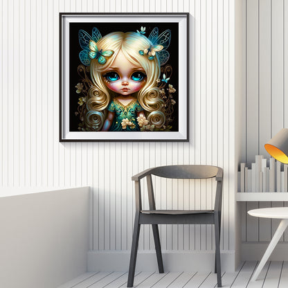 Elf Girl - Full Round Drill Diamond Painting 30*30CM