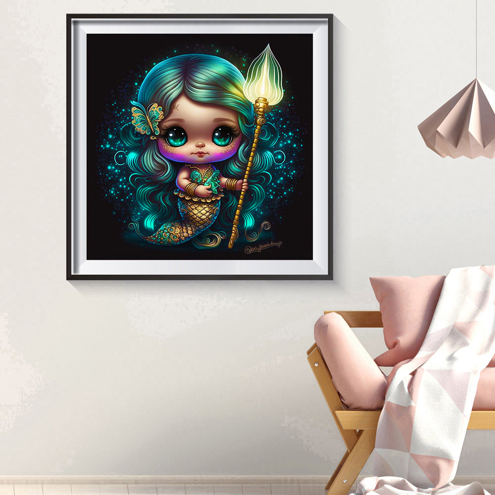 Elf Girl - Full Round Drill Diamond Painting 30*30CM