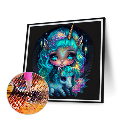 Elf Girl - Full Round Drill Diamond Painting 30*30CM