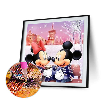 Mickey Mouse - Full Round Drill Diamond Painting 30*30CM