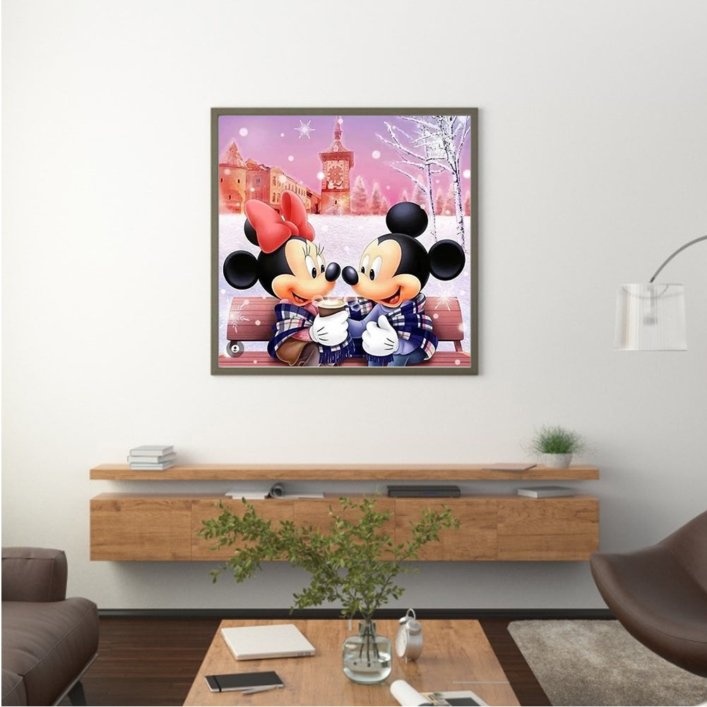 Mickey Mouse - Full Round Drill Diamond Painting 30*30CM