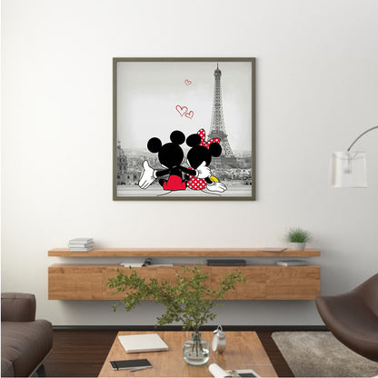 Mickey Mouse - Full Round Drill Diamond Painting 30*30CM