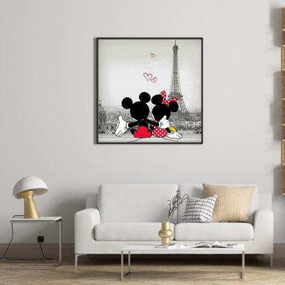 Mickey Mouse - Full Round Drill Diamond Painting 30*30CM