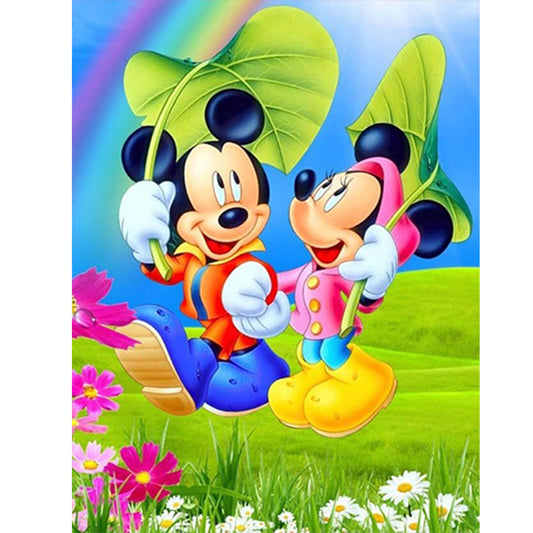 Mickey Mouse - Full Round Drill Diamond Painting 30*40CM