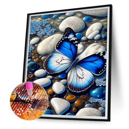 Butterfly - Full Round Drill Diamond Painting 30*40CM