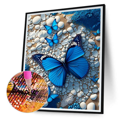 Butterfly - Full Round Drill Diamond Painting 30*40CM