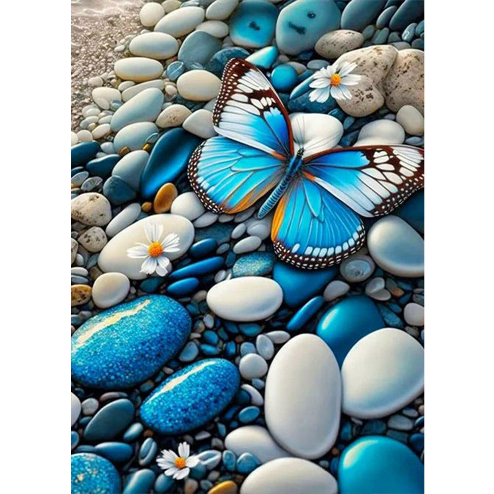 Butterfly - Full Round Drill Diamond Painting 30*40CM