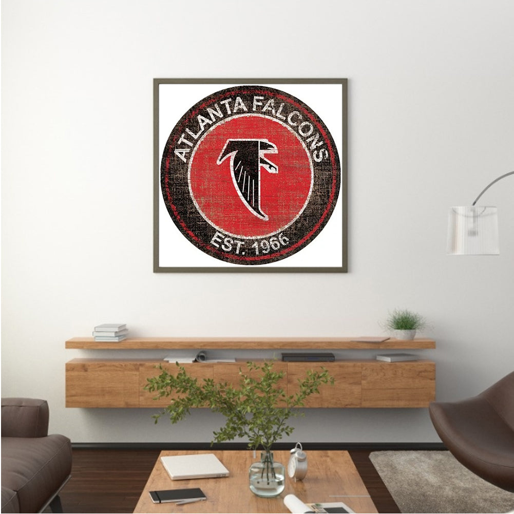 Atlanta Falcons - Full Round Drill Diamond Painting 30*30CM