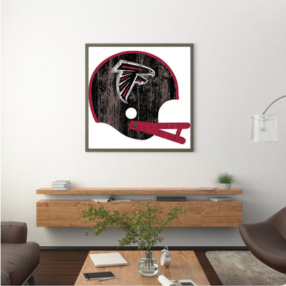 Atlanta Falcons - Full Round Drill Diamond Painting 30*30CM