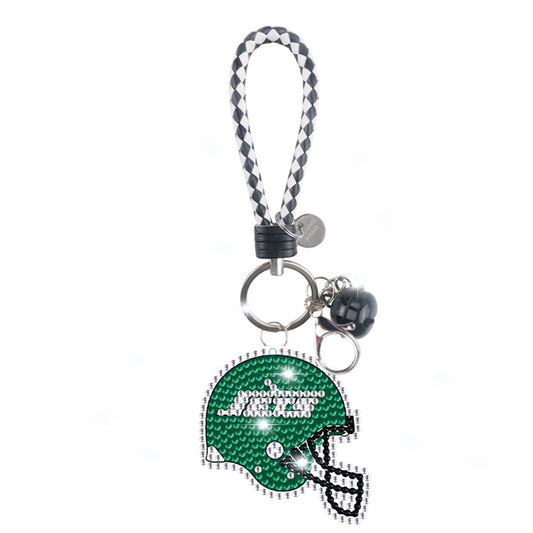 DIY Diamond Painting Keychains Kit New York Jets Badge