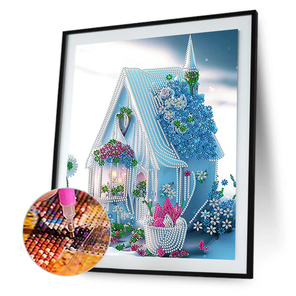 Wish Castle - Special Shaped Drill Diamond Painting 30*40CM