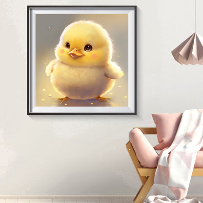 Little Yellow Duck - Full Round Drill Diamond Painting 30*30CM
