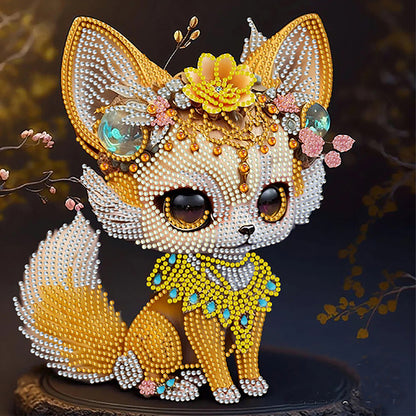 Little Fox - Special Shaped Drill Diamond Painting 30*30CM