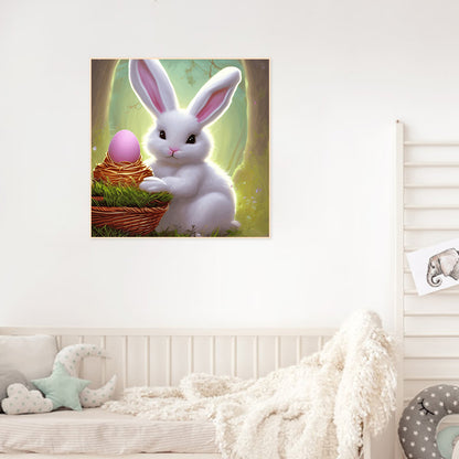 Easter Bunny - Full Round Drill Diamond Painting 30*30CM