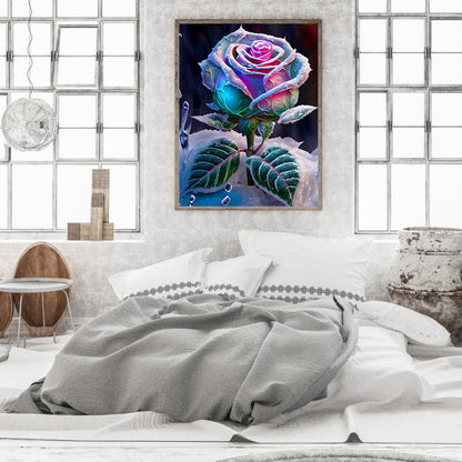 Smoke Rose - Full Round Drill Diamond Painting 30*40CM