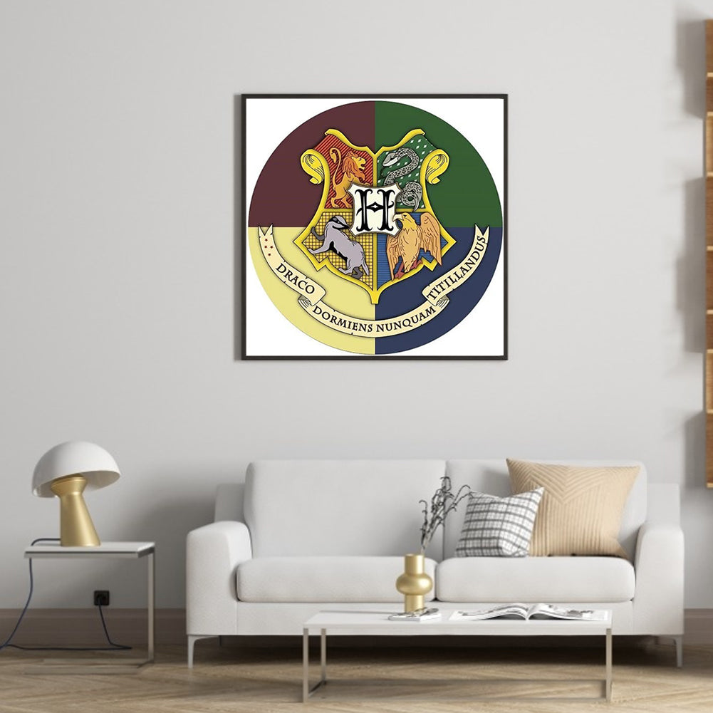Harry Potter Hogwarts - Full Round Drill Diamond Painting 40*40CM