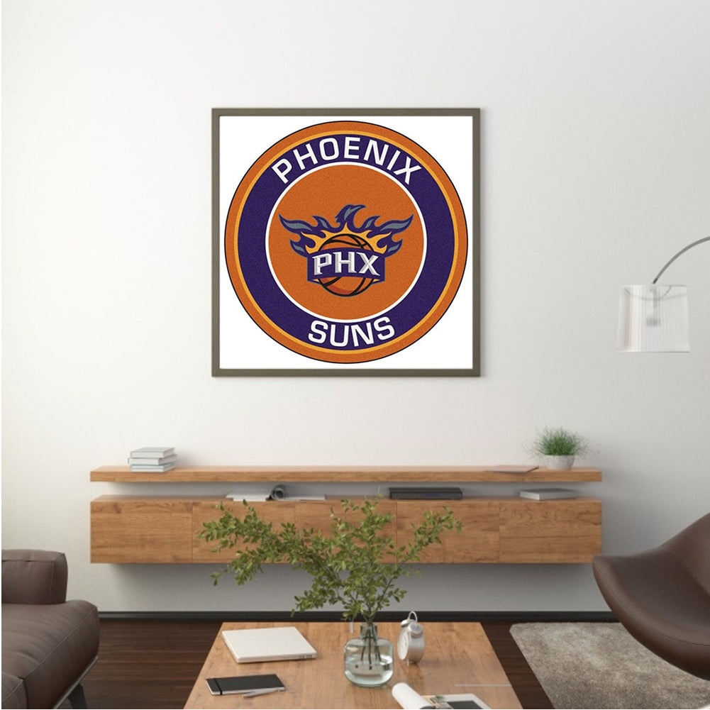 Phoenix Suns Basketball Team - Full Round Drill Diamond Painting 30*30CM