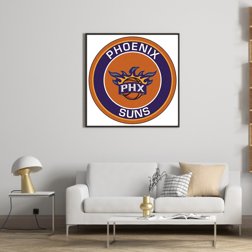 Phoenix Suns Basketball Team - Full Round Drill Diamond Painting 30*30CM
