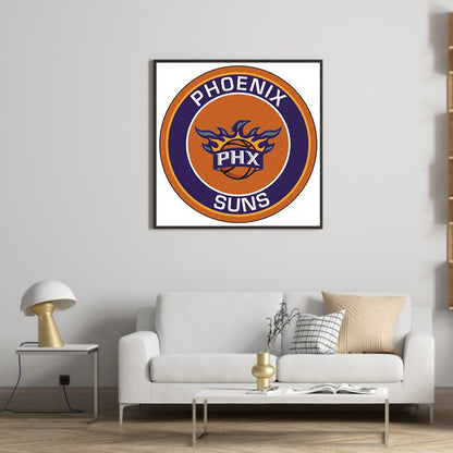 Phoenix Suns Basketball Team - Full Round Drill Diamond Painting 30*30CM
