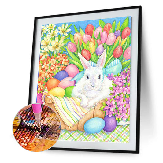 Bunny Eggs - Full Square Drill Diamond Painting 40*50CM