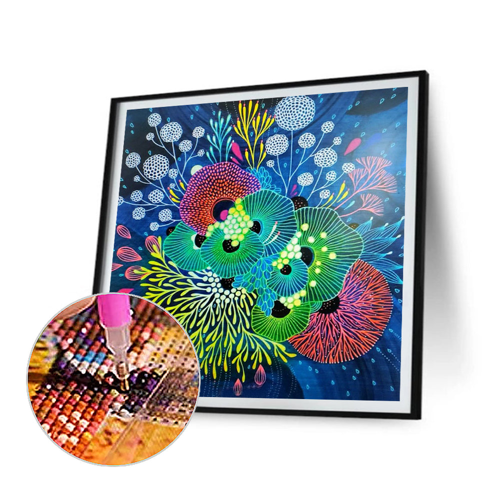 Seaweed - Full Round Drill Diamond Painting 35*35CM