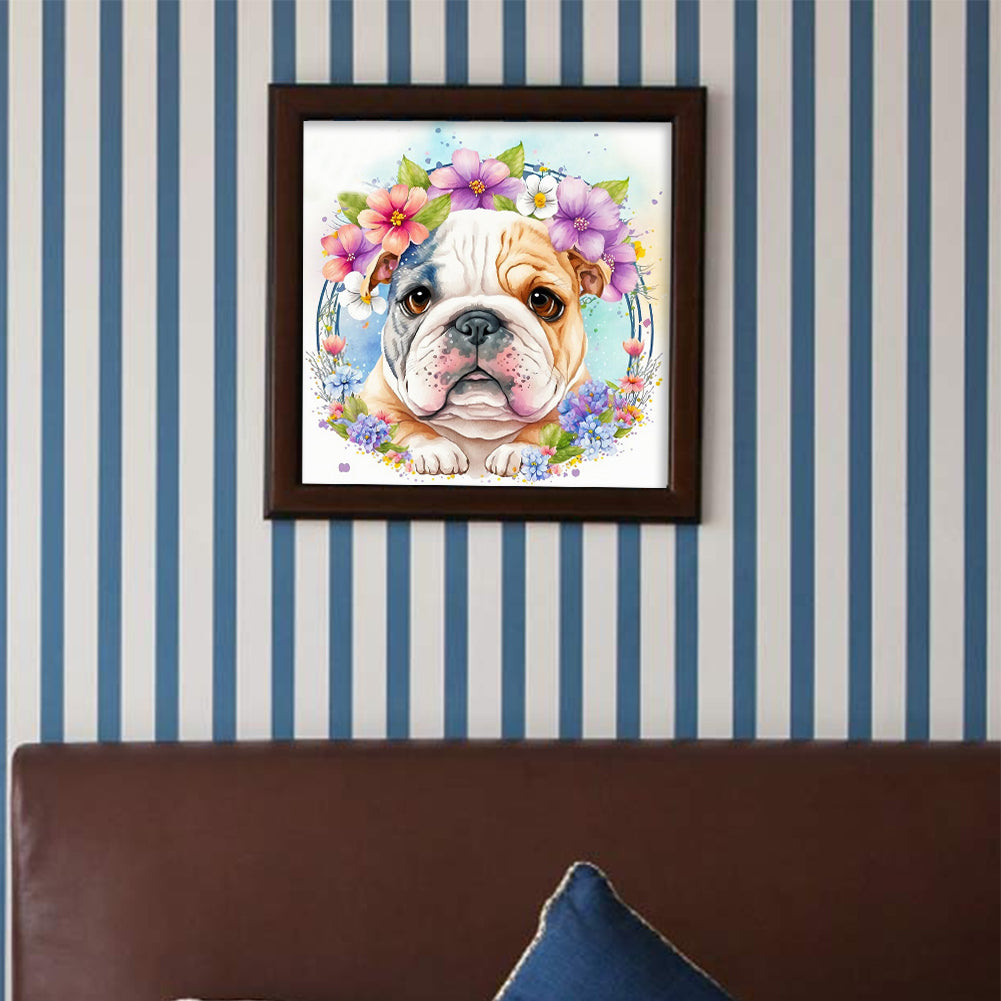 Husky - Full Round Drill Diamond Painting 35*35CM