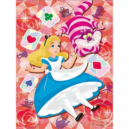 Alice In Wonderland - Full Round Drill Diamond Painting 30*40CM