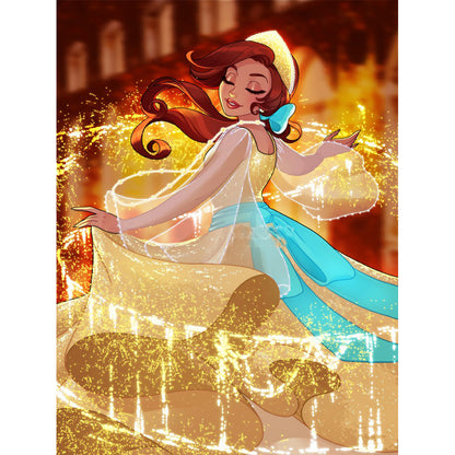 Princess Anna - Full Round Drill Diamond Painting 30*40CM