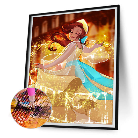 Princess Anna - Full Round Drill Diamond Painting 30*40CM