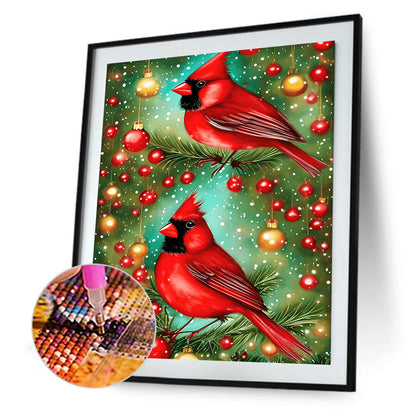 Cardinal - Full Round Drill Diamond Painting 30*40CM