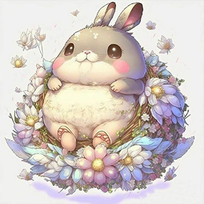 Bunny - Full Round Drill Diamond Painting 35*35CM