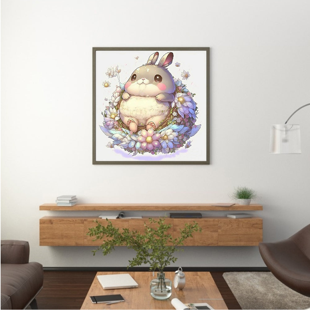 Bunny - Full Round Drill Diamond Painting 35*35CM