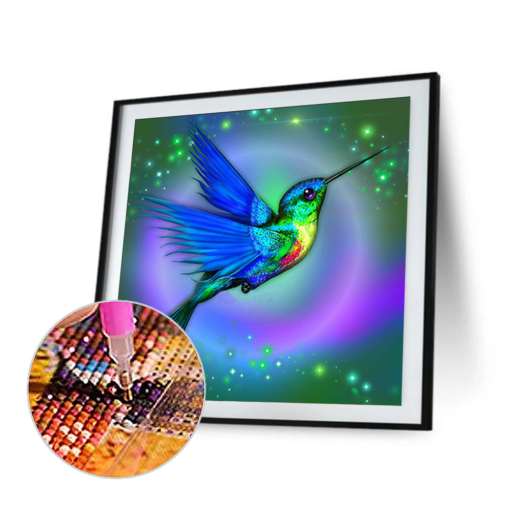 Hummingbird - Full Round Drill Diamond Painting 35*35CM