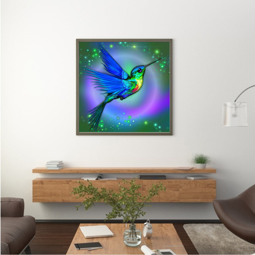 Hummingbird - Full Round Drill Diamond Painting 35*35CM